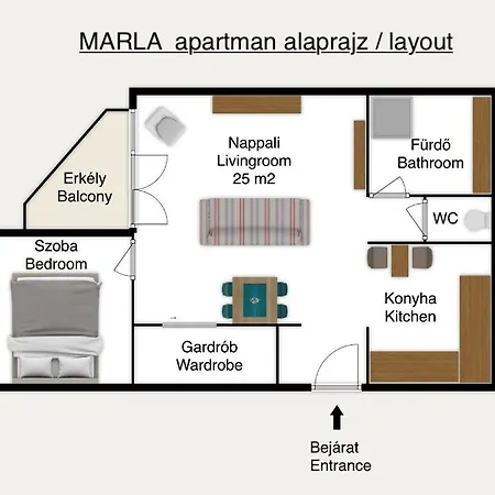 Διαμέρισμα Marla